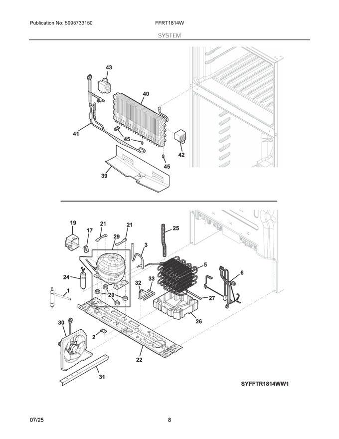 Diagram for FFTR1814WW1