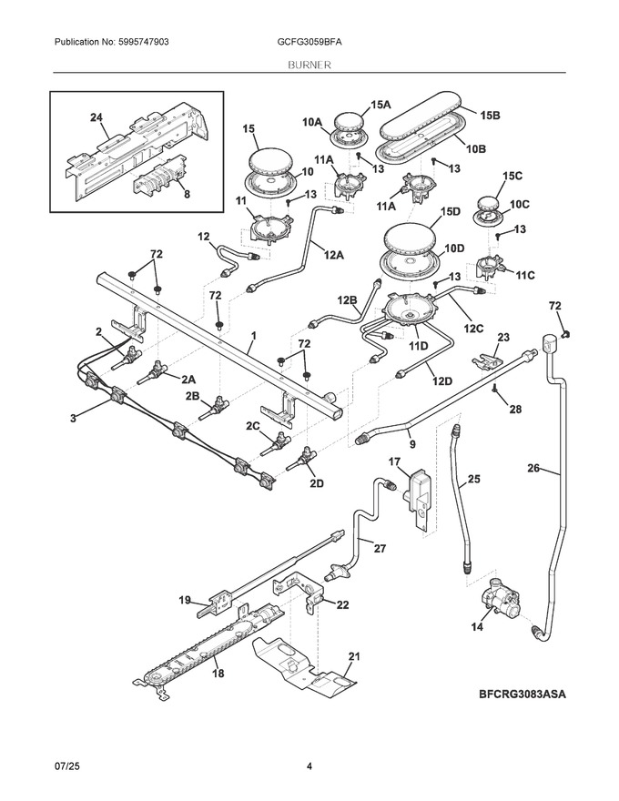 Diagram for GCFG3059BFA