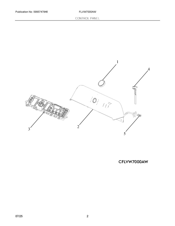 Diagram for FLVW7000AW