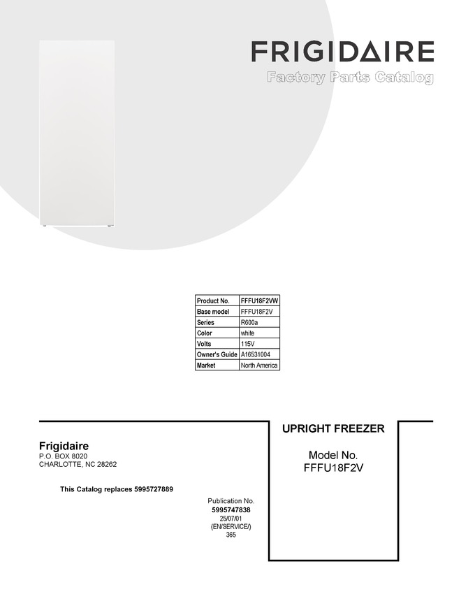 Diagram for FFFU18F2VW