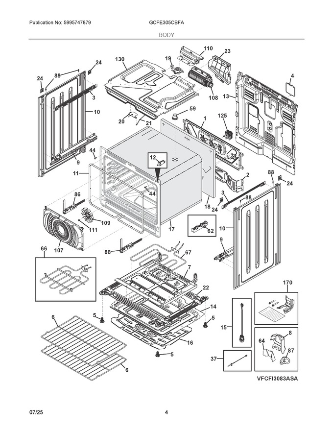 Diagram for GCFE305CBFA