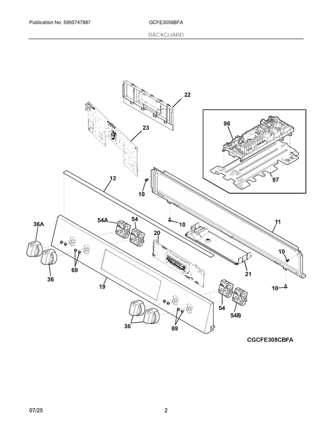 Diagram for GCFE3059BFA