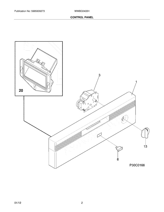 Diagram for WWBD2400HB2A