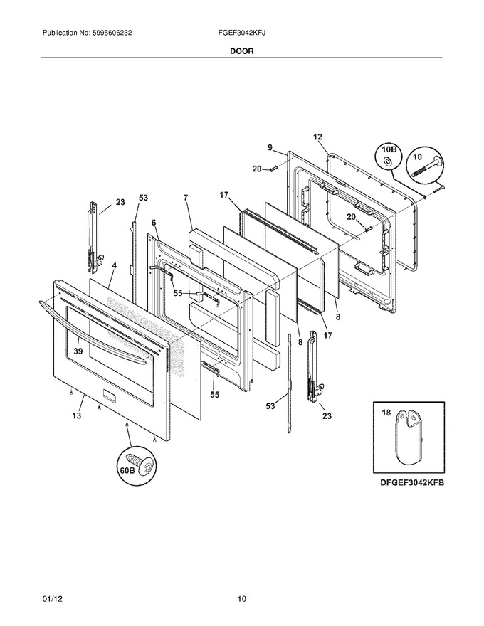 Diagram for FGEF3042KFJ