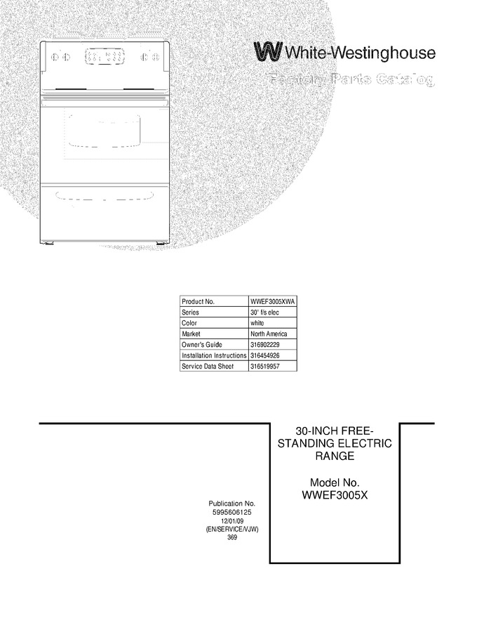 Diagram for WWEF3005XWA