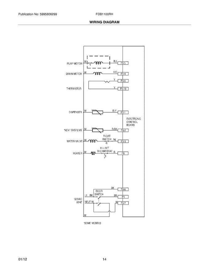 Diagram for FDB1100RHC3A
