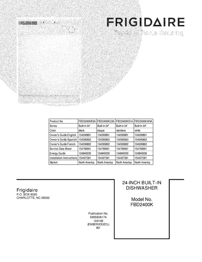 Diagram for FBD2400KQ3A