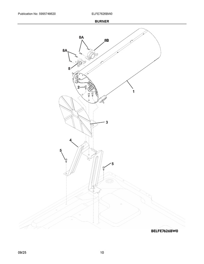 Diagram for ELFE7626BW0