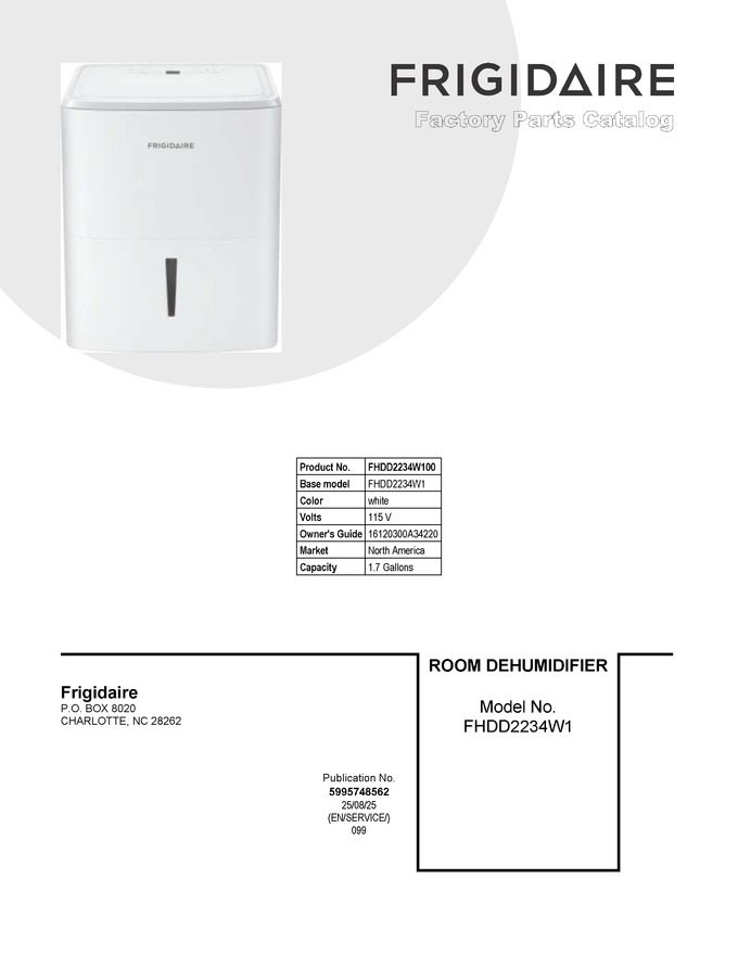 Diagram for FHDD2234W100