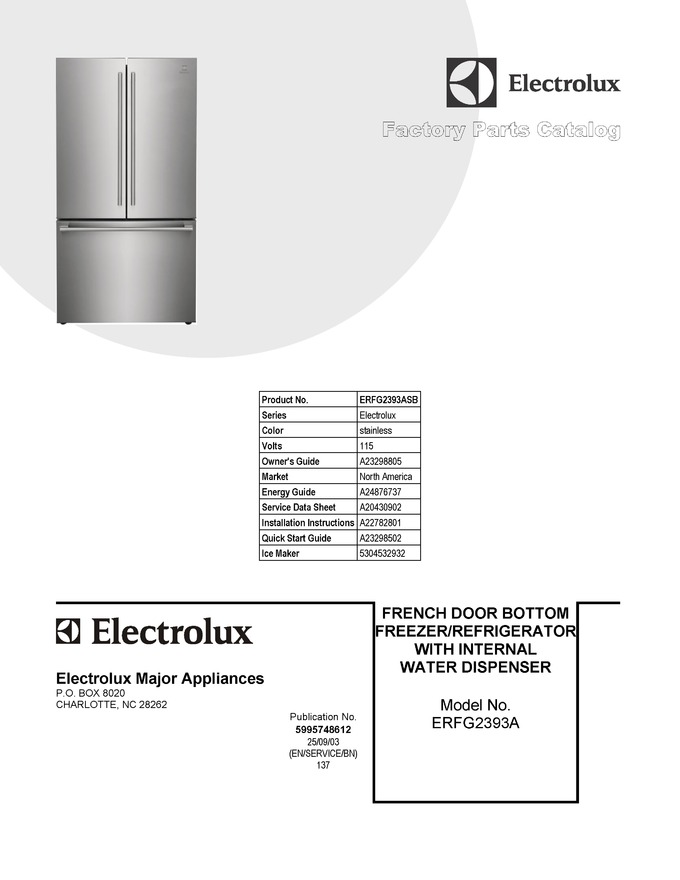 Diagram for ERFG2393ASB