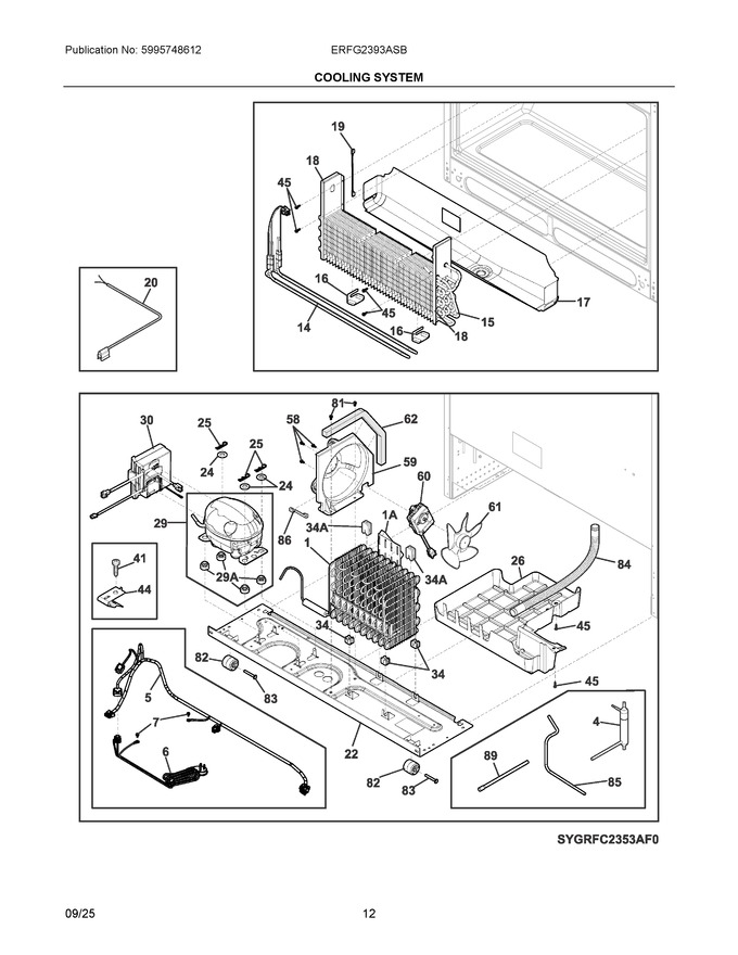 Diagram for ERFG2393ASB