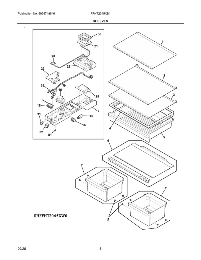 Diagram for FFHT2045XB1