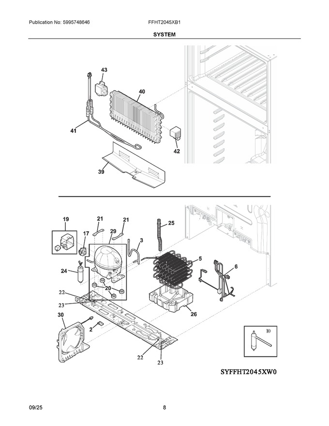 Diagram for FFHT2045XB1