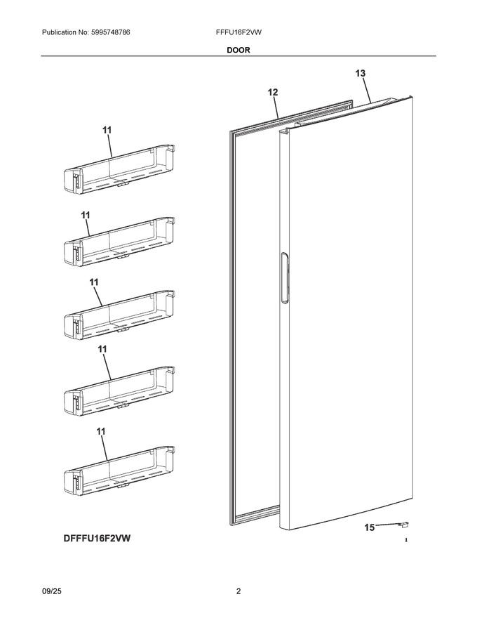 Diagram for FFFU16F2VW