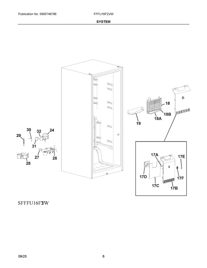 Diagram for FFFU16F2VW
