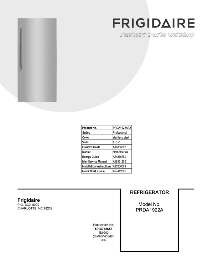 Diagram for PRDA1922AF2