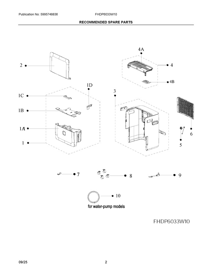 Diagram for FHDP6033W10
