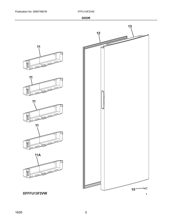 Diagram for FFFU13F2VW