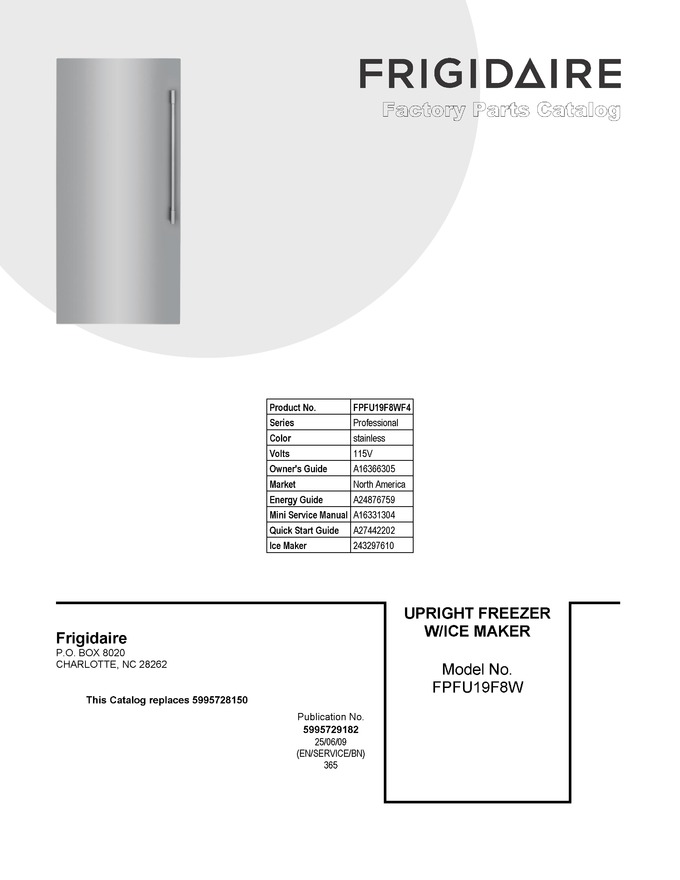Diagram for FPFU19F8WF4