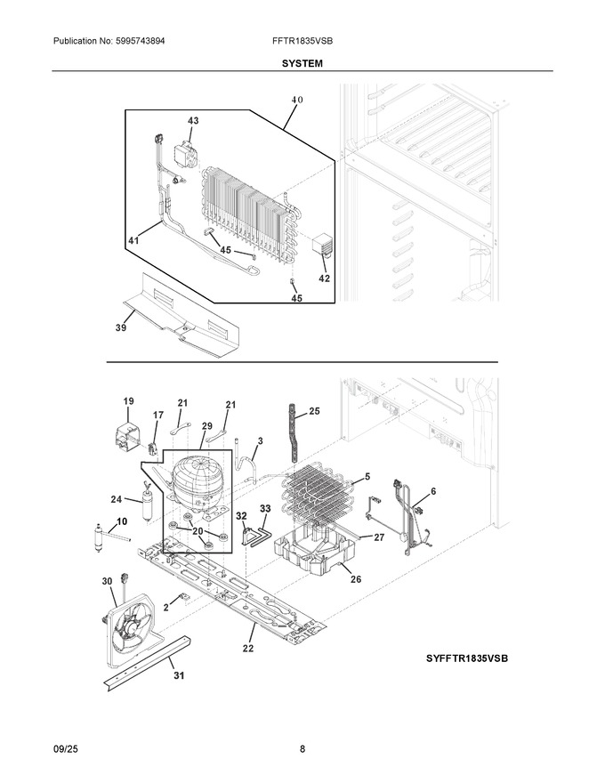 Diagram for FFTR1835VSB