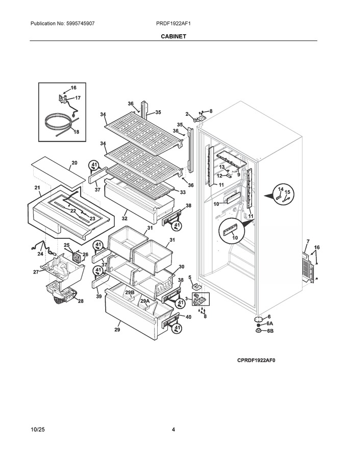 Diagram for PRDF1922AF1