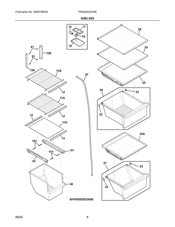 Diagram for FRSS2623AWE