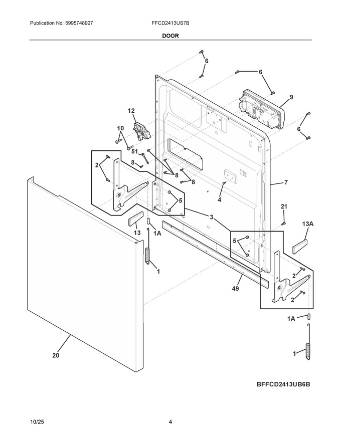 Diagram for FFCD2413US7B
