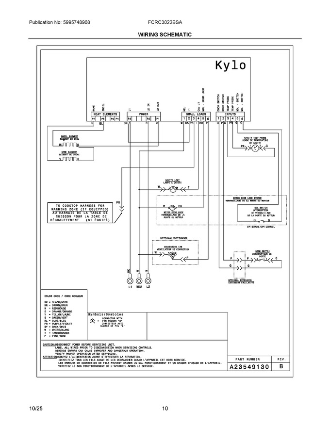 Diagram for FCRC3022BSA