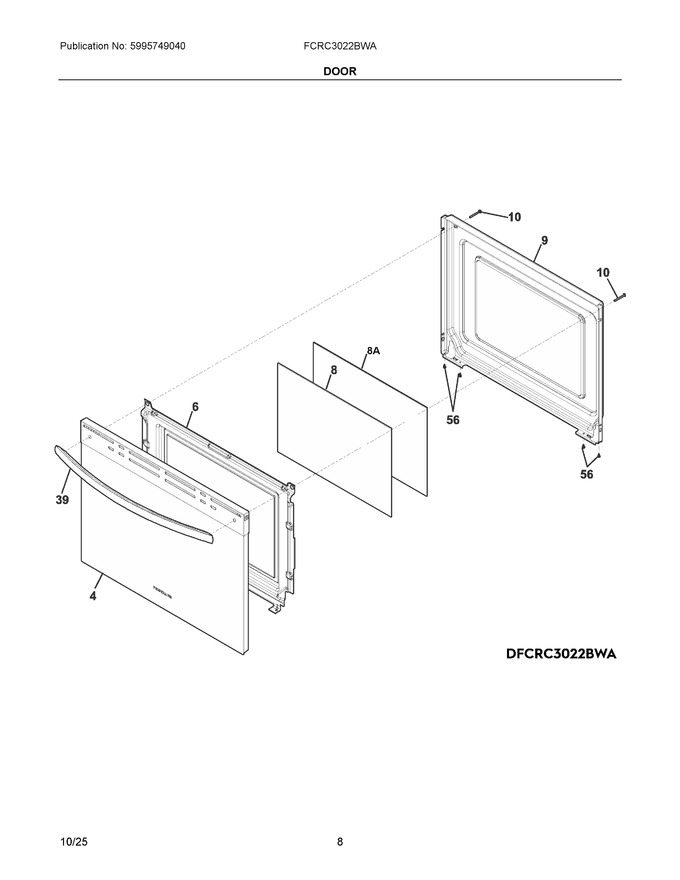 Diagram for FCRC3022BWA