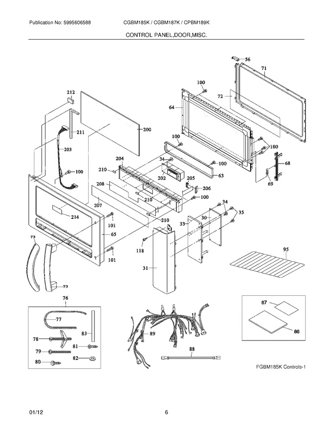 Diagram for CGBM185KFC