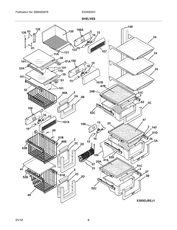 Diagram for EI23SS55HB0
