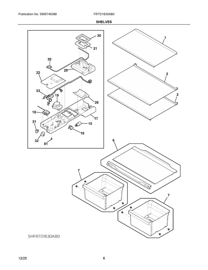 Diagram for FRTD1830AB0