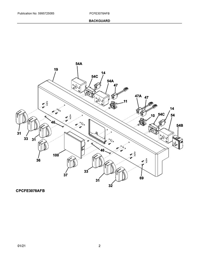 Diagram for PCFE3078AFB