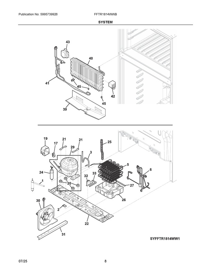 Diagram for FFTR1814WWB