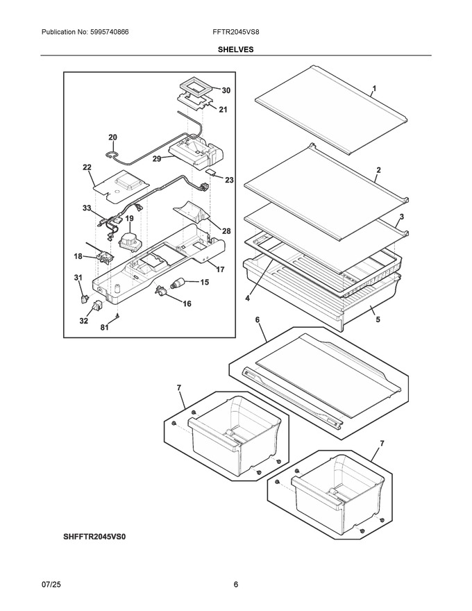 Diagram for FFTR2045VS8
