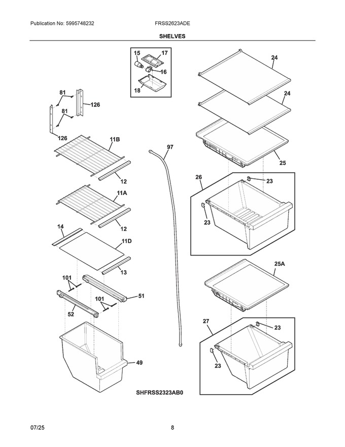 Diagram for FRSS2623ADE