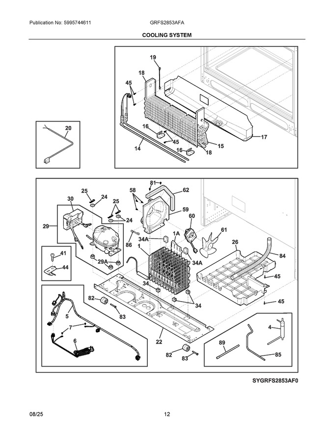Diagram for GRFS2853AFA