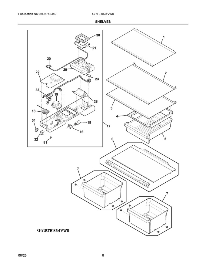 Diagram for GRTE1834VW0