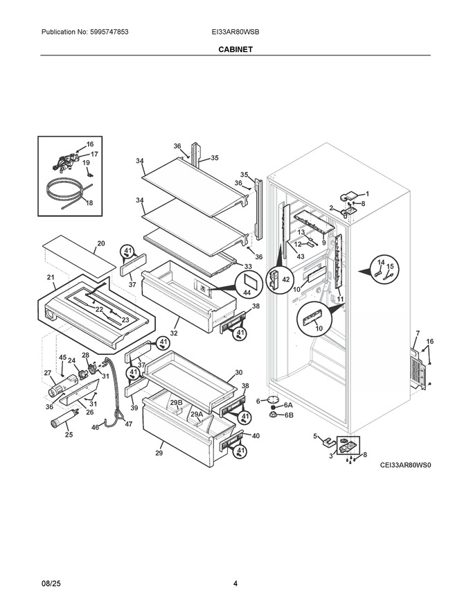 Diagram for EI33AR80WSB