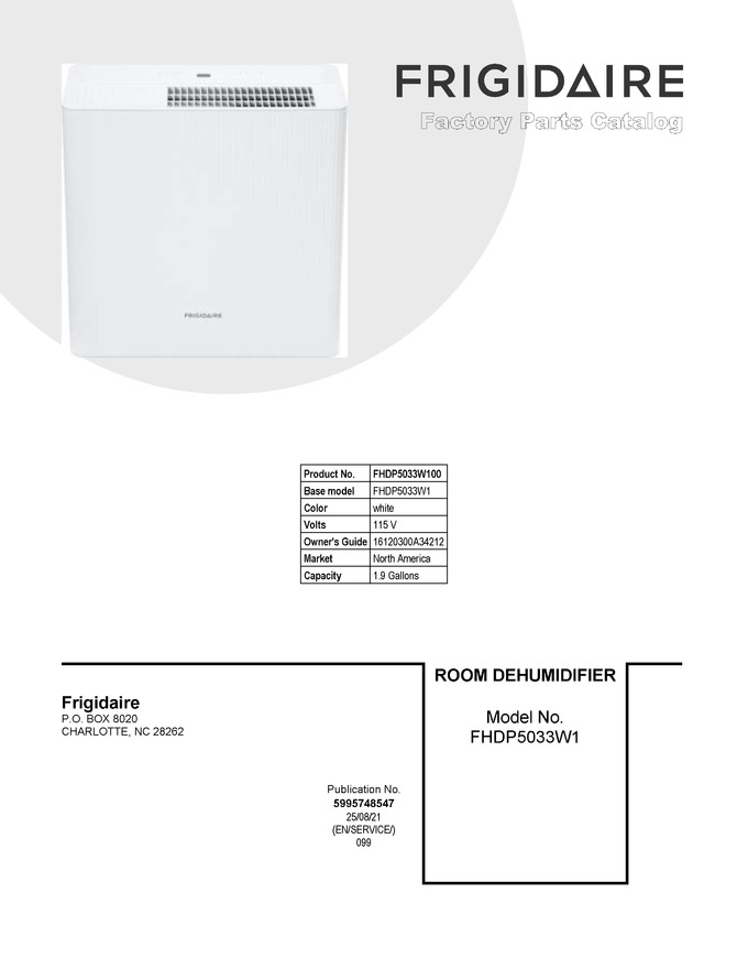 Diagram for FHDP5033W100
