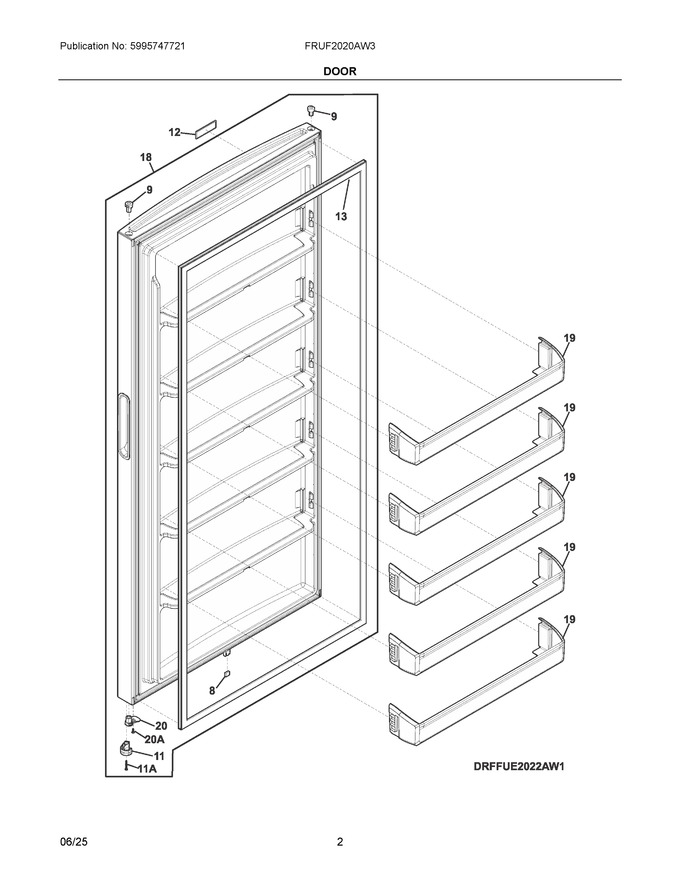 Diagram for FRUF2020AW3