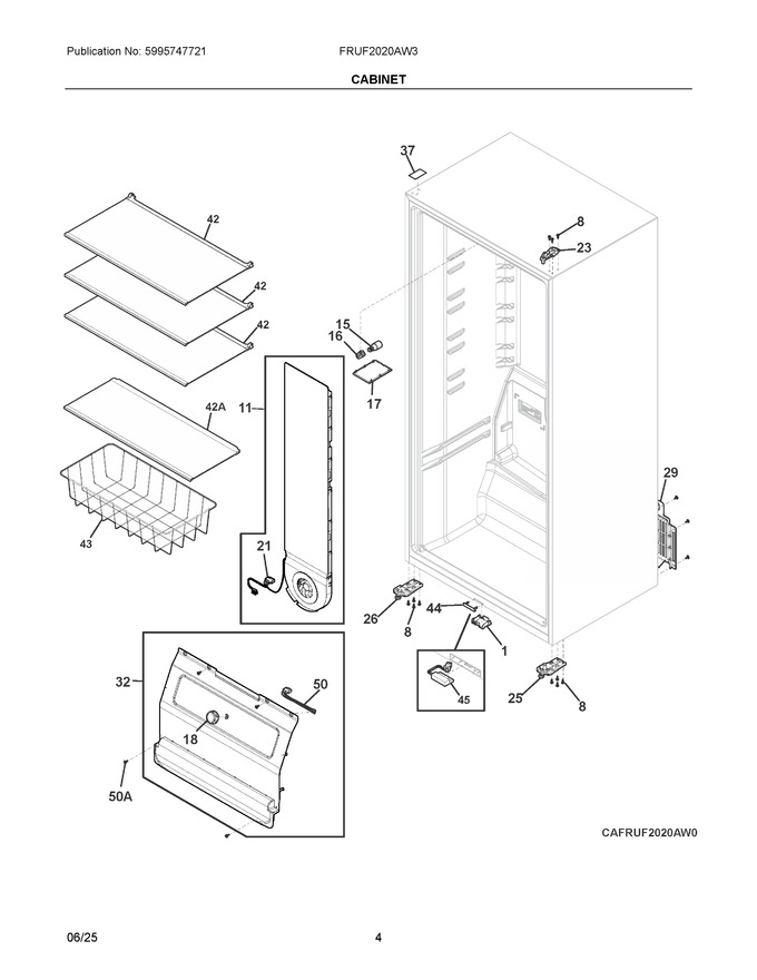 Diagram for FRUF2020AW3