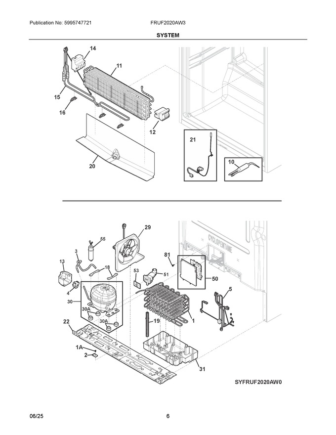 Diagram for FRUF2020AW3