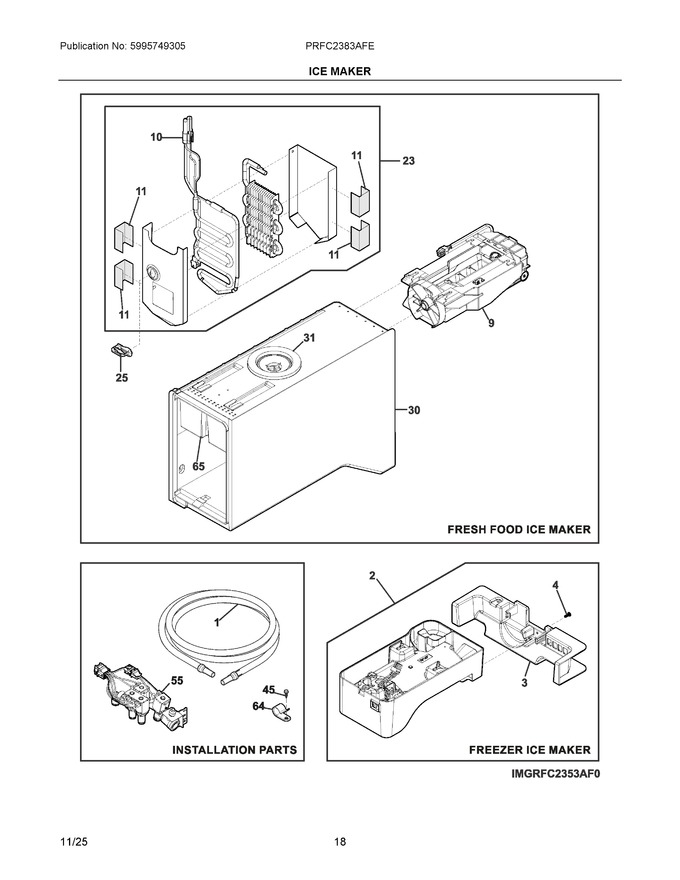 Diagram for PRFC2383AFE