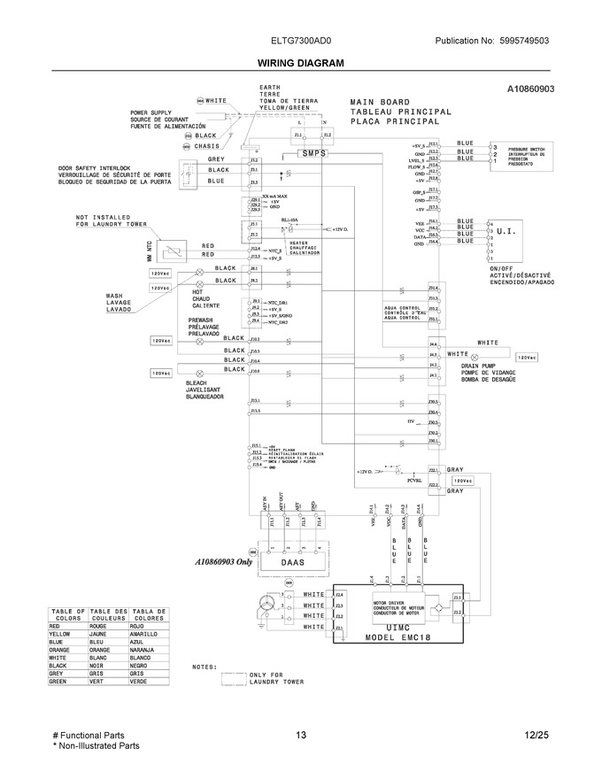 Diagram for ELTG7300AD0