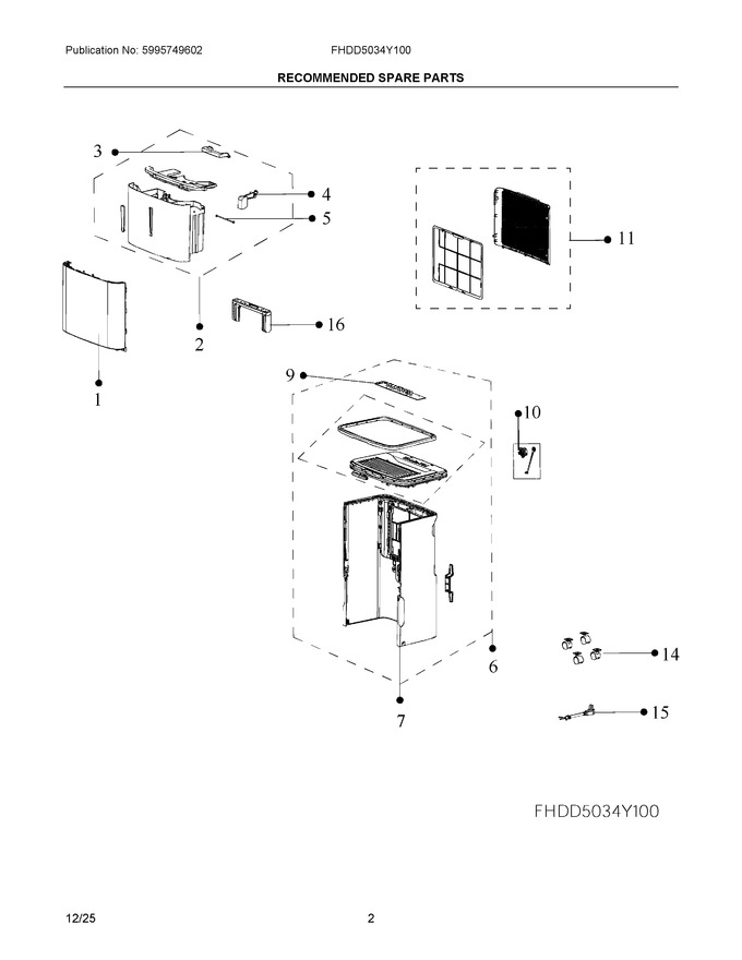 Diagram for FHDD5034Y100