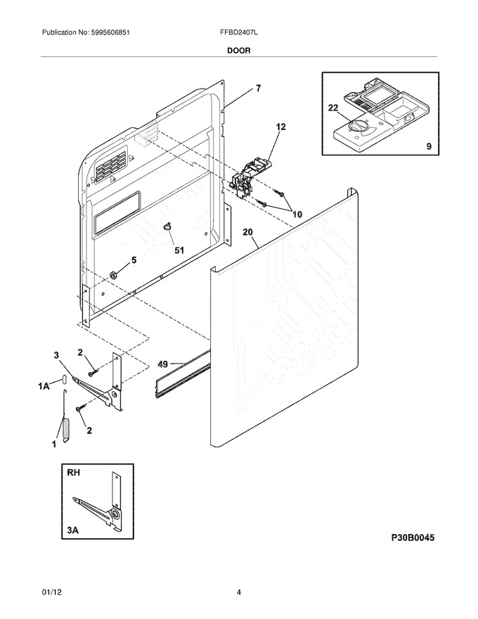 Diagram for FFBD2407LW1C