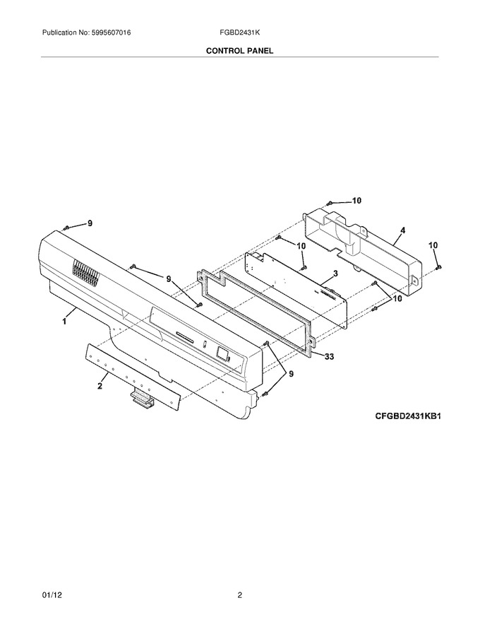 Diagram for FGBD2431KQ1A