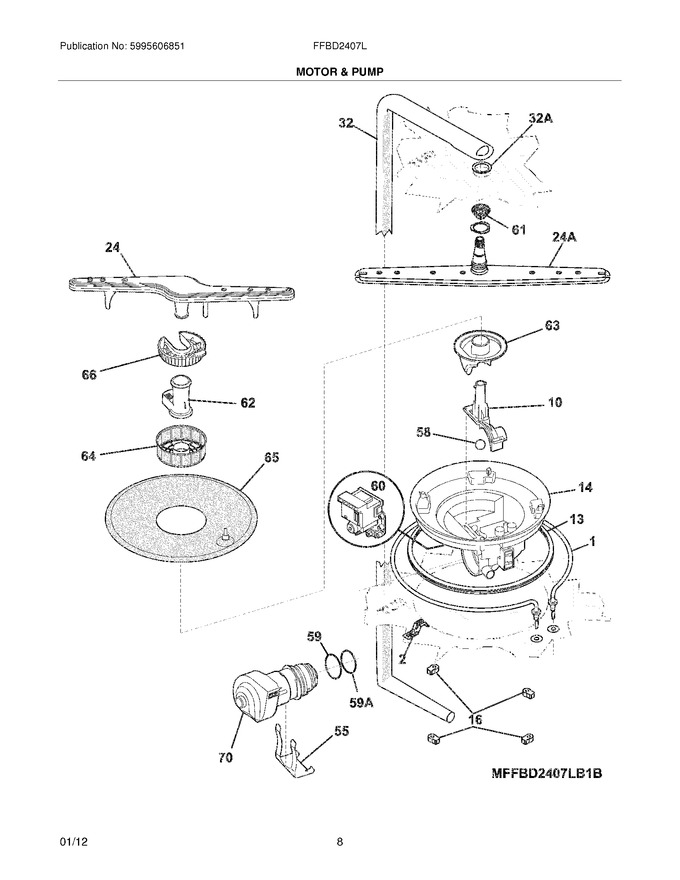 Diagram for FFBD2407LW1C