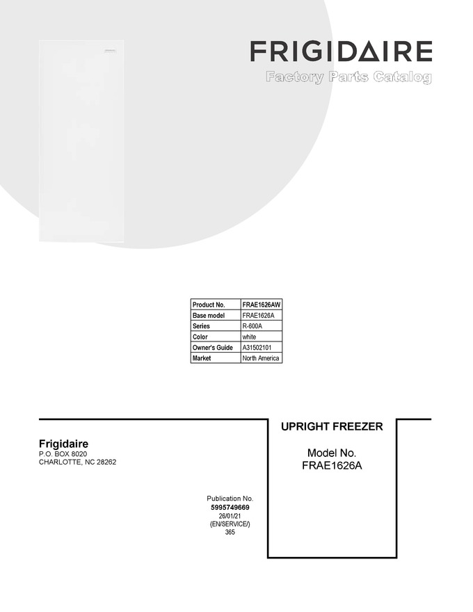 Diagram for FRAE1626AW